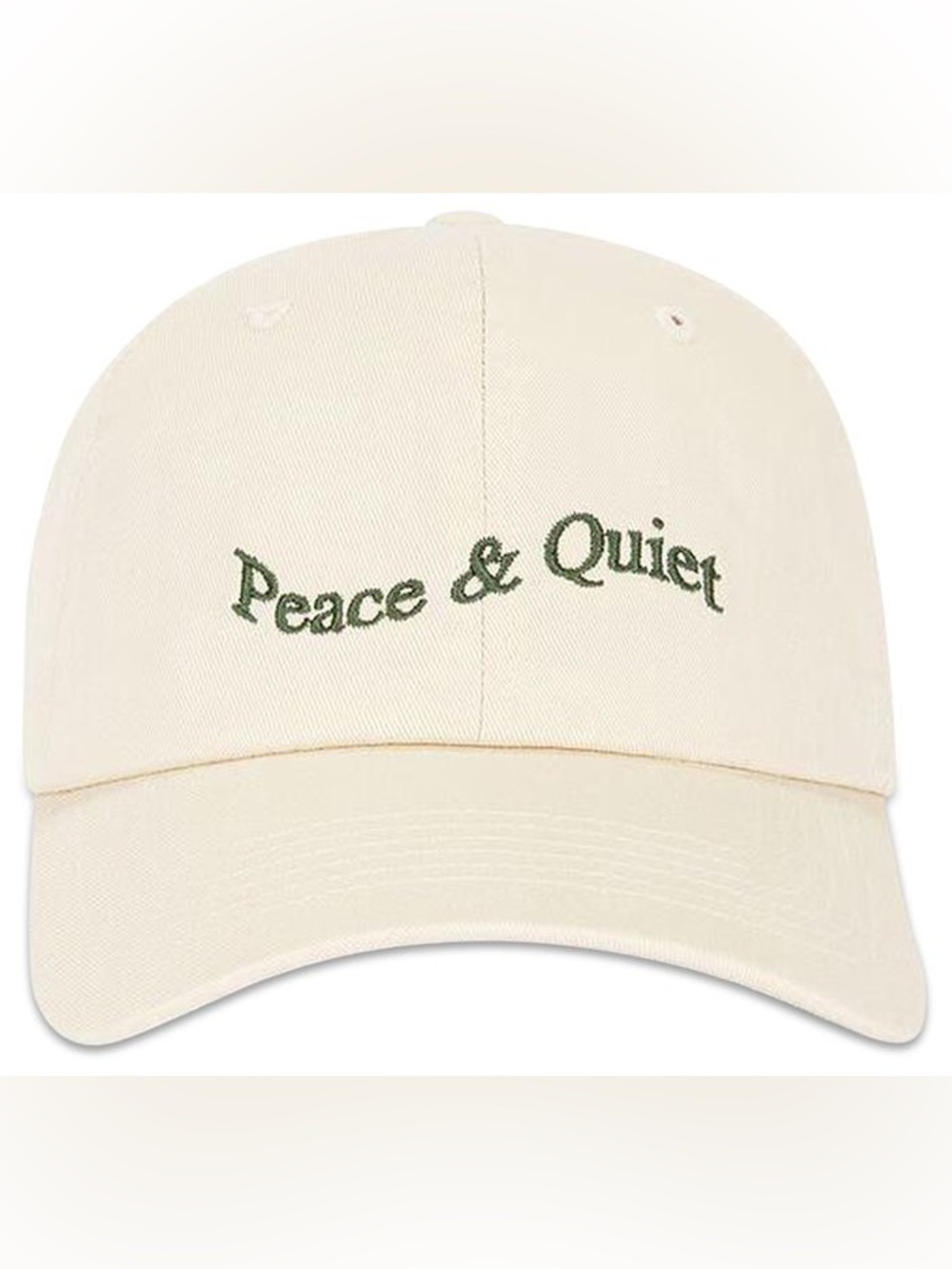 NWOT - Museum of Peace and Quiet Dad Hat (Bone)